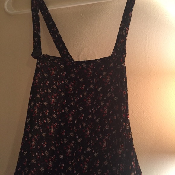 floral overall dress - Picture 1 of 2